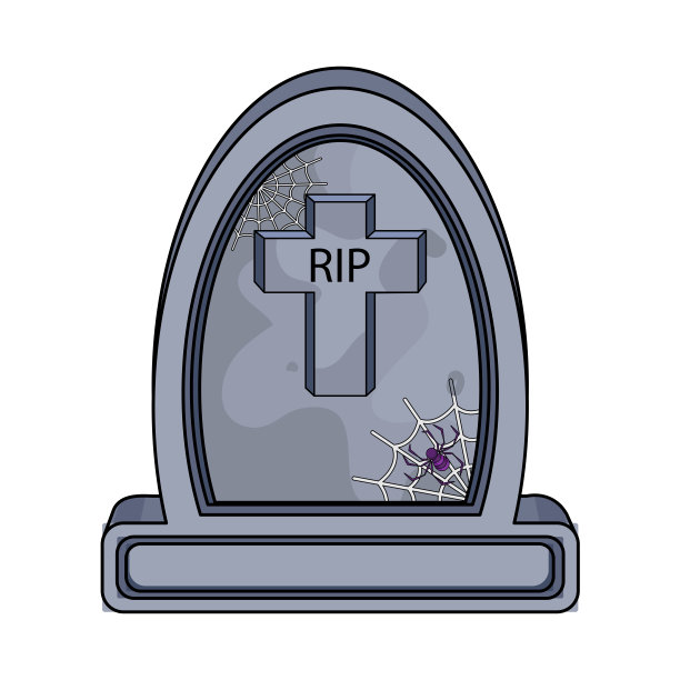 孤立的腹部撕裂万圣节矢量插图图片下载