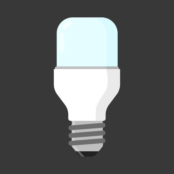 现代led灯矢量插画设计图片下载