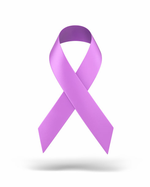 感知紫色丝带折叠，对象+阴影裁剪路径图片下载