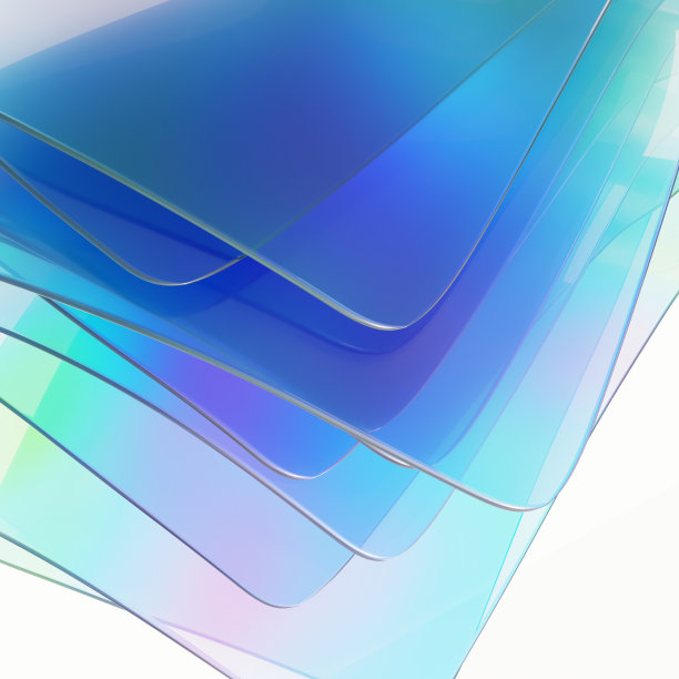 艺术玻璃抽象波浪背景图片下载