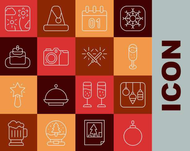 设线圣诞球彩灯玻璃的图片下载