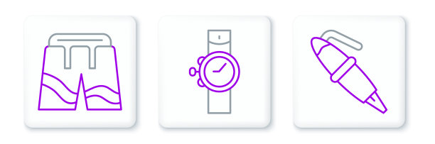 设定行钢笔笔尖短或裤子和图片下载