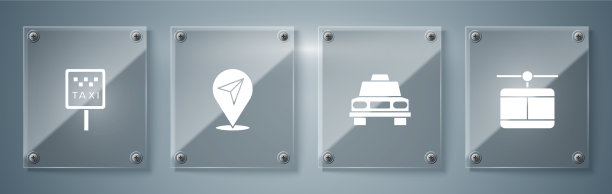 设置缆车的士位置及路牌图片下载