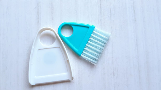 迷你扫帚和簸箕-浅蓝色图片下载