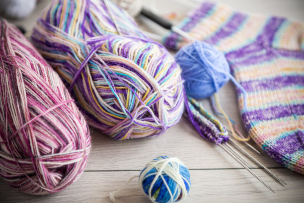 彩色线、针织针及其他手工编织用品图片下载
