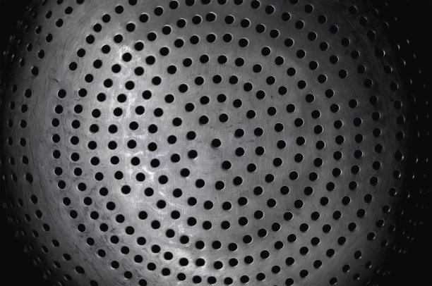 金属滤器关闭背景图案。图片下载