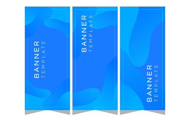 竖套横幅模板设计图片下载