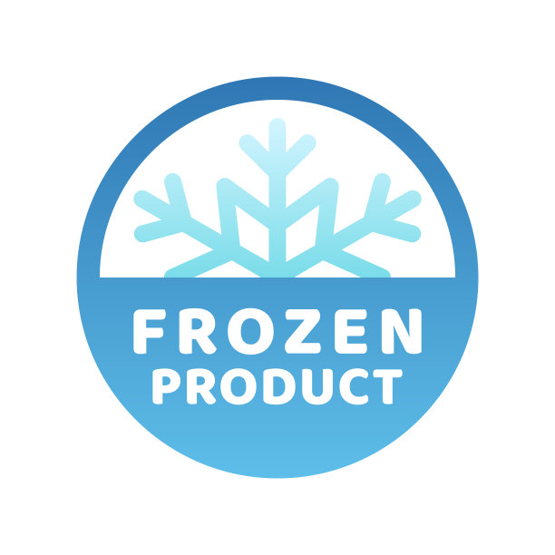 冷冻食品载体标签图片下载