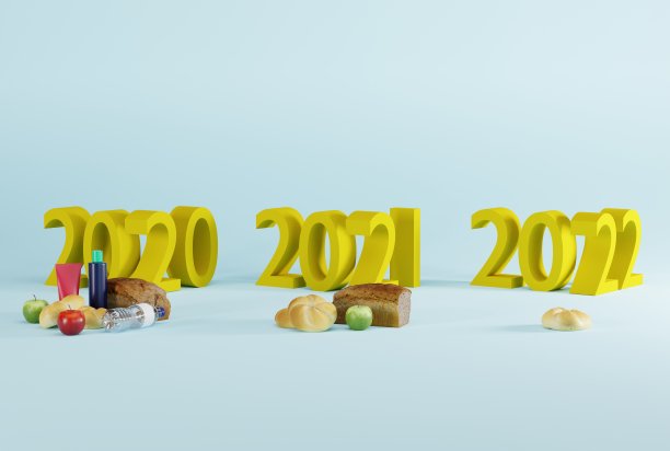 2019年至2022年期间的一篮子产品。图片下载