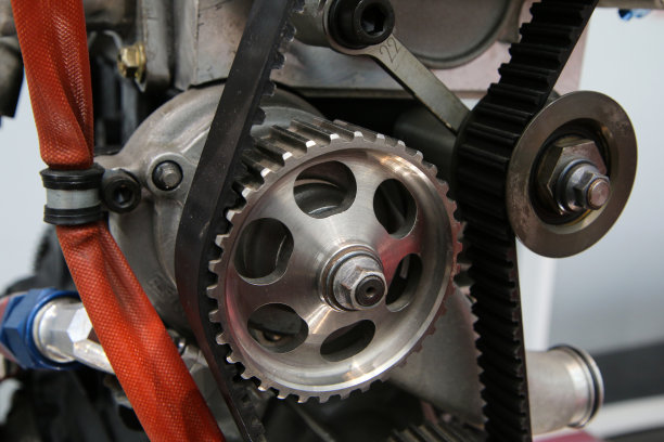 齿轮和皮带的细节图片下载