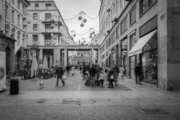 都灵的意大利街头生活图片下载