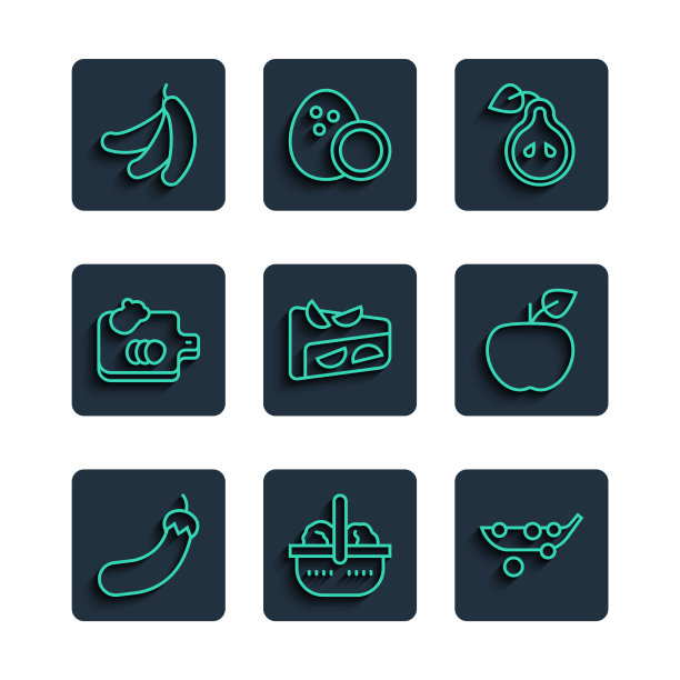 套行茄子篮和食豌豆梨图片下载