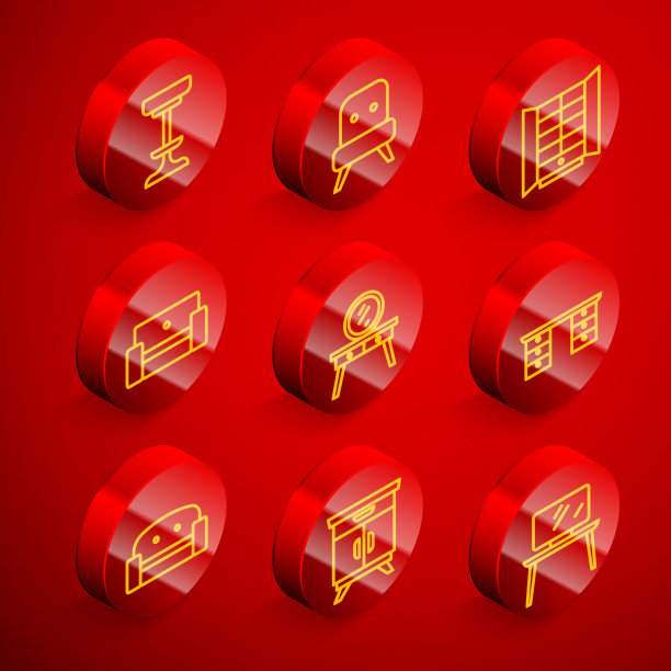 设置线椅扶手椅衣柜梳妆台图片下载