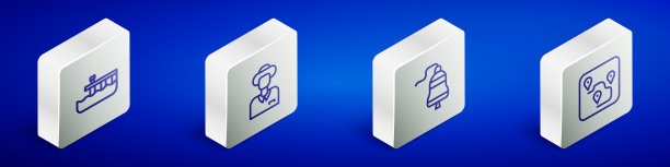 设置等距线海滩码头码头旅游船图片下载