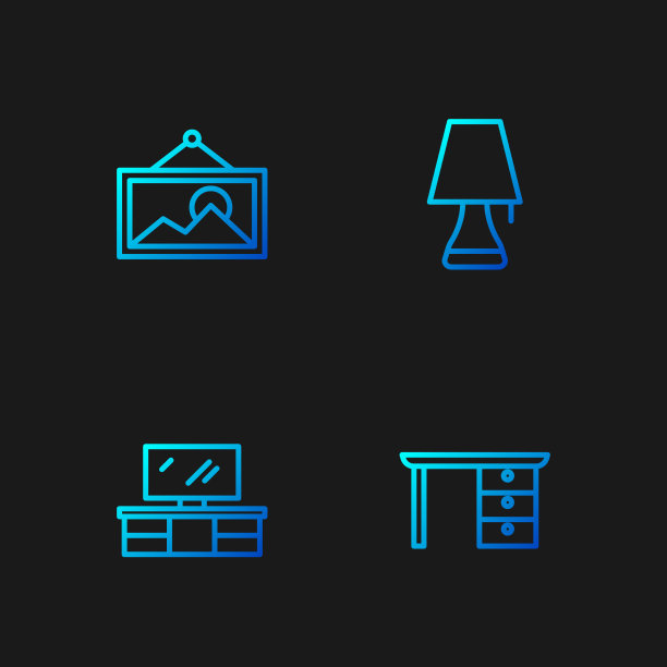 设置线办公桌电视桌站图片和图片下载