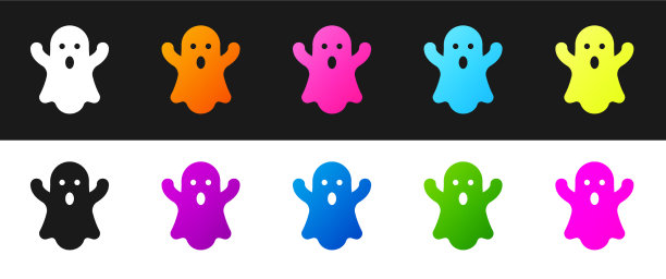 设置鬼图标隔离黑白图片下载