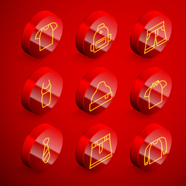 集行t恤、书包、短裤或长裤图片下载