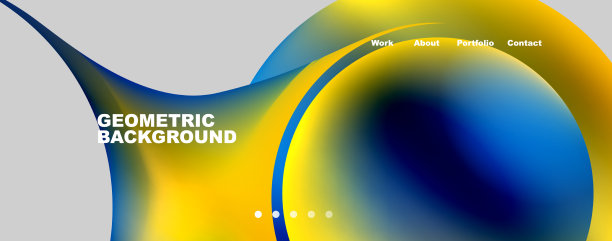 圆形和圆形几何抽象图片下载