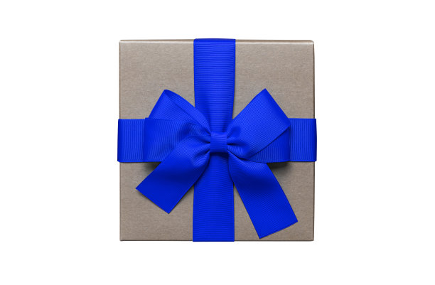 白色背景的礼盒。图片下载