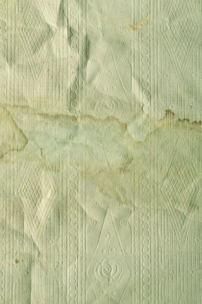 墙上的旧墙纸。旧墙纸的纹理或背景。图片下载