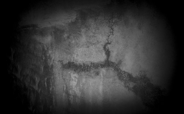 旧墙纹理水泥深黑色灰色背景抽象灰色色彩设计是浅白色渐变背景。图片下载