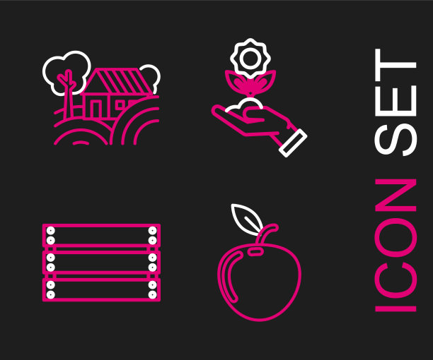 套行苹果木盒手捧花图片下载