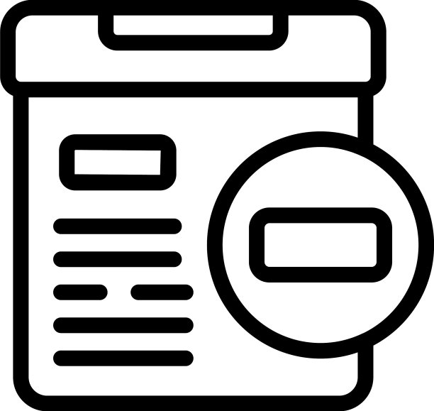 退款包裹图标轮廓服务产品图片下载