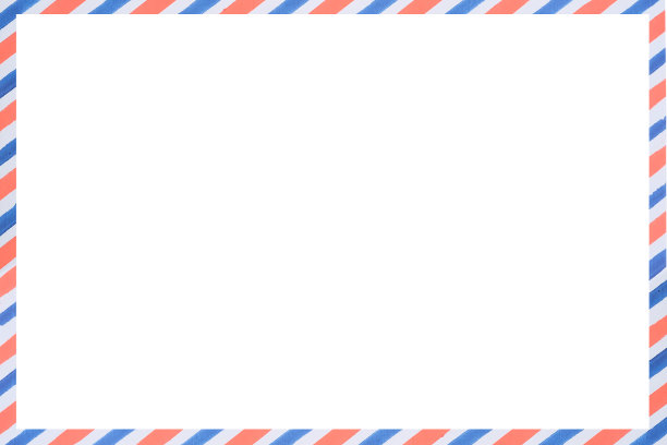 带边框的空白信封图片下载