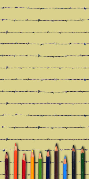 铅笔线记事本图片下载