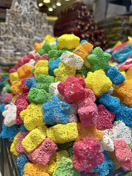 儿童和成人彩色糖果图片下载