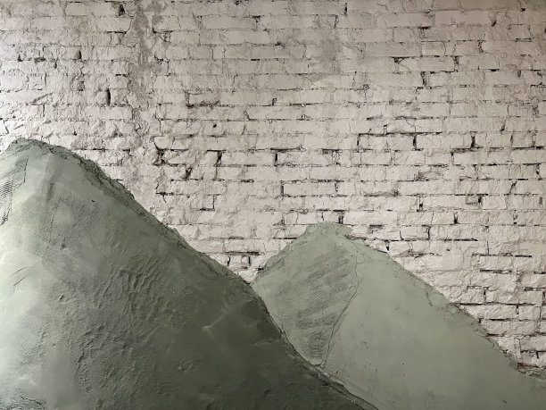 雄伟的山景在墙上图片下载