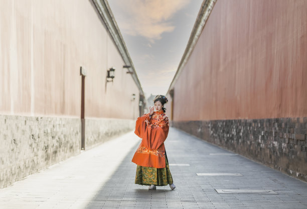 紫禁城里的中国古代女子图片下载