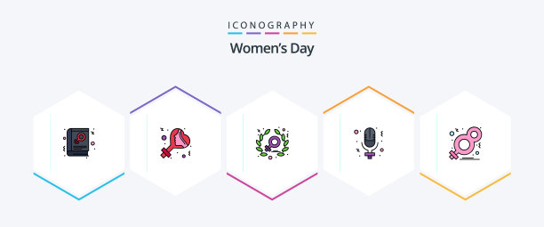 女性25日填充线图标包包括图片下载