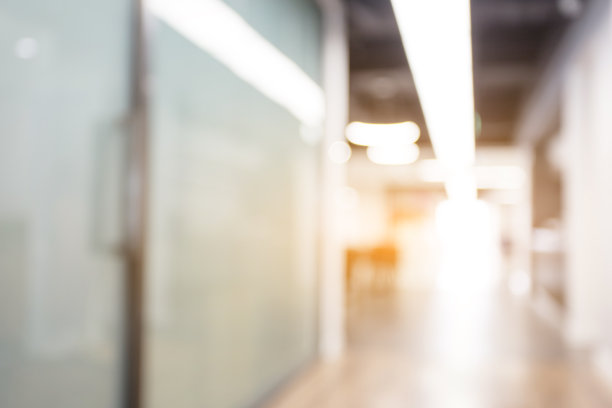 抽象模糊的办公室内部背景，用于商业概念的背景或背景图片下载