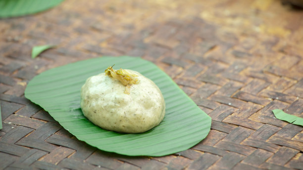 清明节，祭拜，祖先，祭品，草仔夸，竹皮，夸图片下载