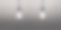 两个LED灯挂在电线上。图片下载