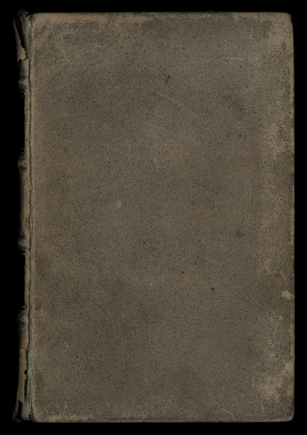 古董棕色皮革精装书图片下载