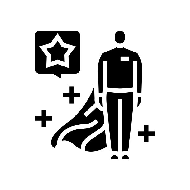 专业的人字形图标矢量插图图片下载