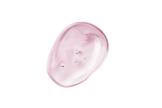 血清凝胶样本分离在白色背景上。图片下载