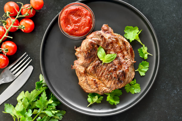 炸牛排图片下载