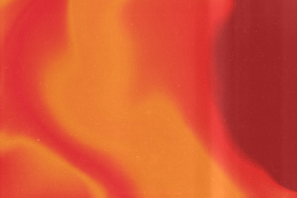 抽象的复古垃圾装饰浮雕与电影粉尘纹理和红色和黄色渐变的颜色。图片下载