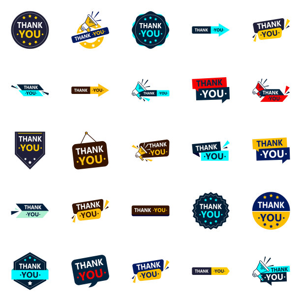 25张高质量的图片表示感谢图片下载