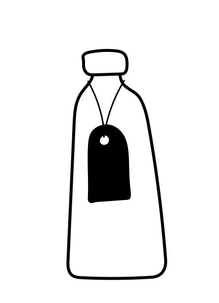 透明玻璃罐，带盖。储存容器隔离在白色背景上。涂鸦。剪纸艺术。矢量图图片下载