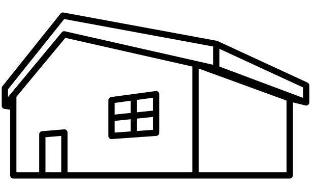 房子图标孤立矢量插图。图片下载