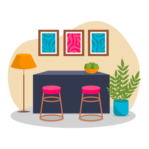 厨房内部。图片下载