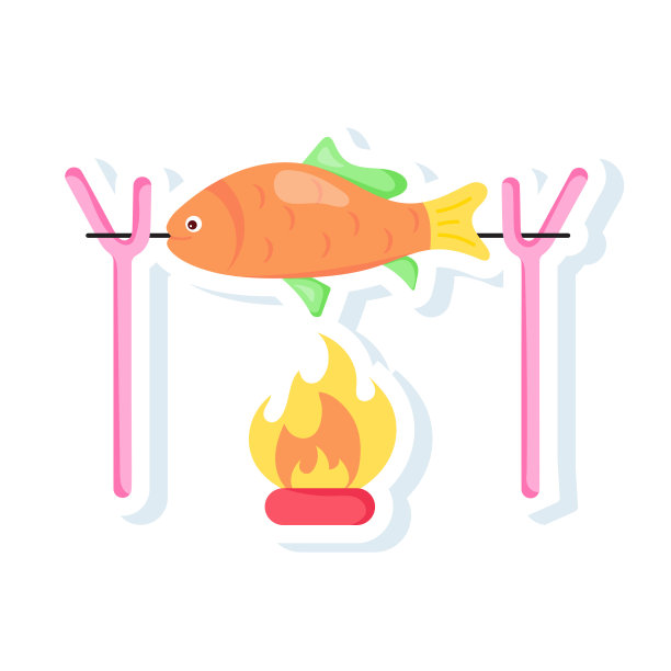 烤的鱼图片下载