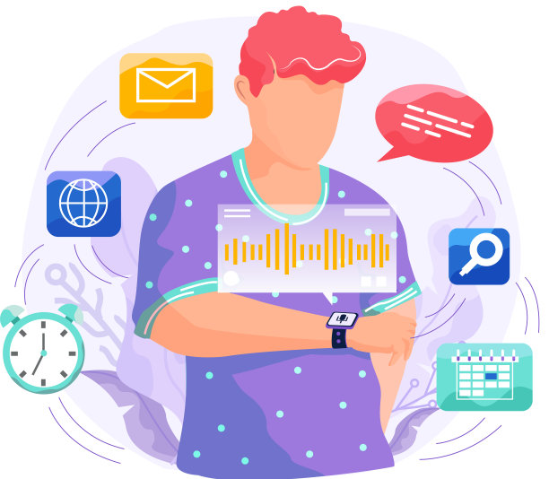 扬声器识别，投票控制智能扬声器。女性声控数字助理，身份识别图片下载