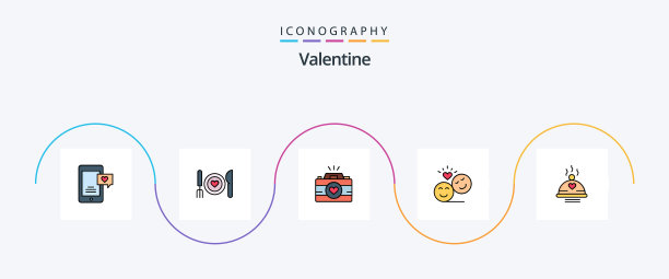 情人节线填平5图标包包括图片下载