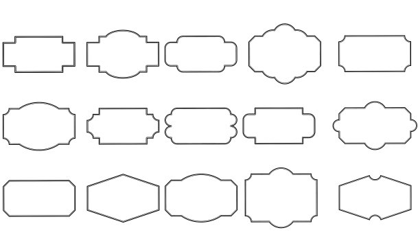 线条复古架图片下载