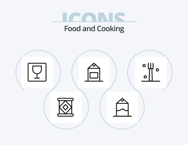 食品线图标包装5图标设计冰淇淋图片下载